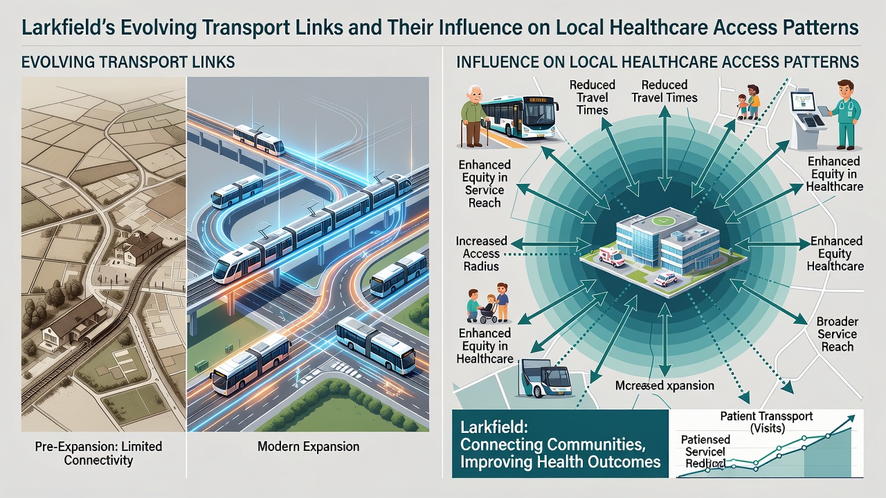 Larkfield's Transport Network Changes Shape Healthcare Access Trends